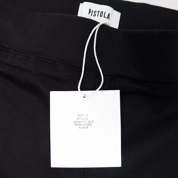 Pistola Black Pull-On Moto Pants Size Medium - Picture 5 of 8